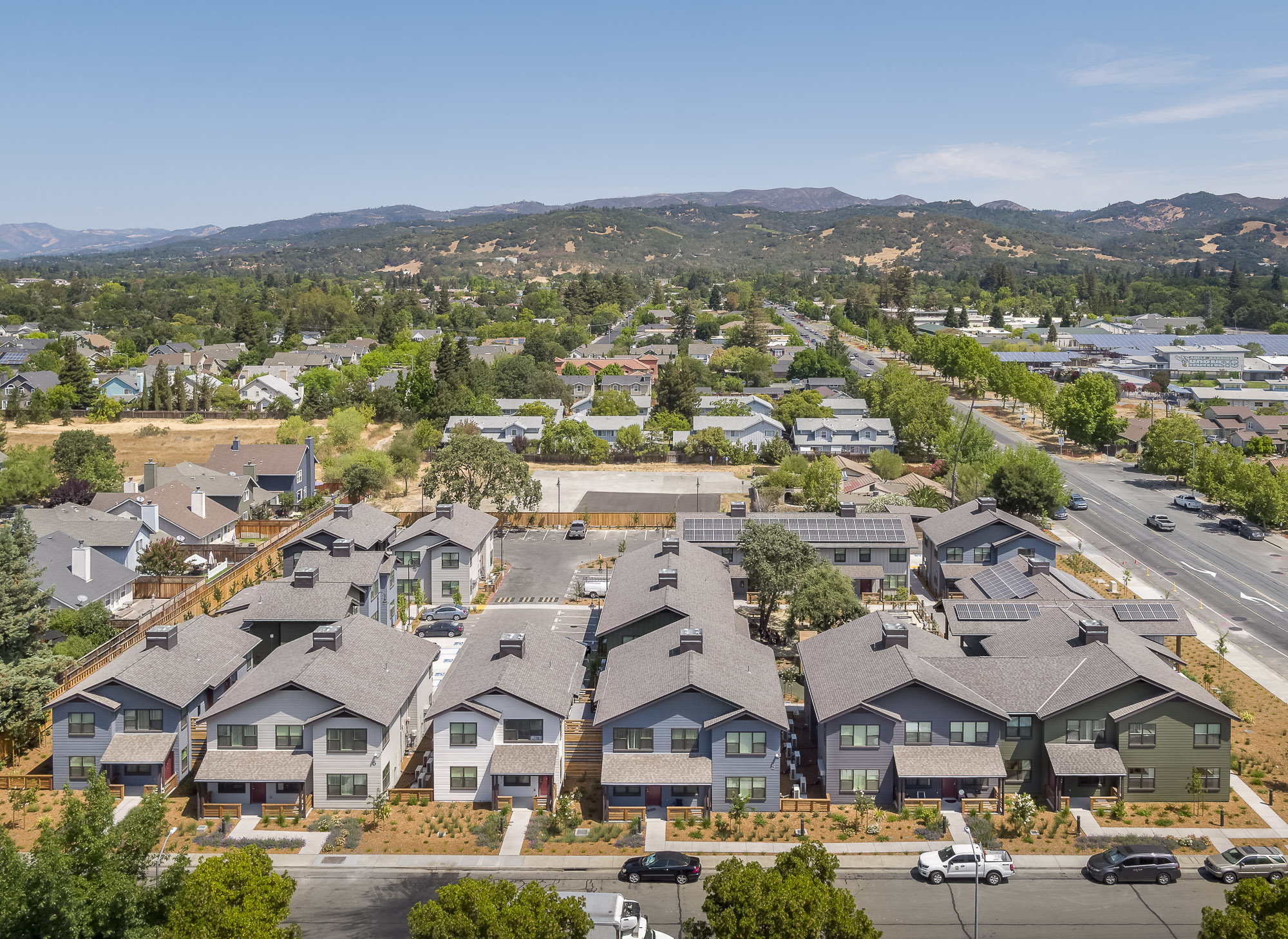Alta Madrone aerial view